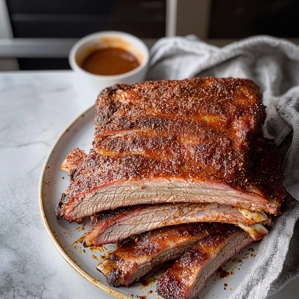 Recipe preparation for Dry Rub Rib