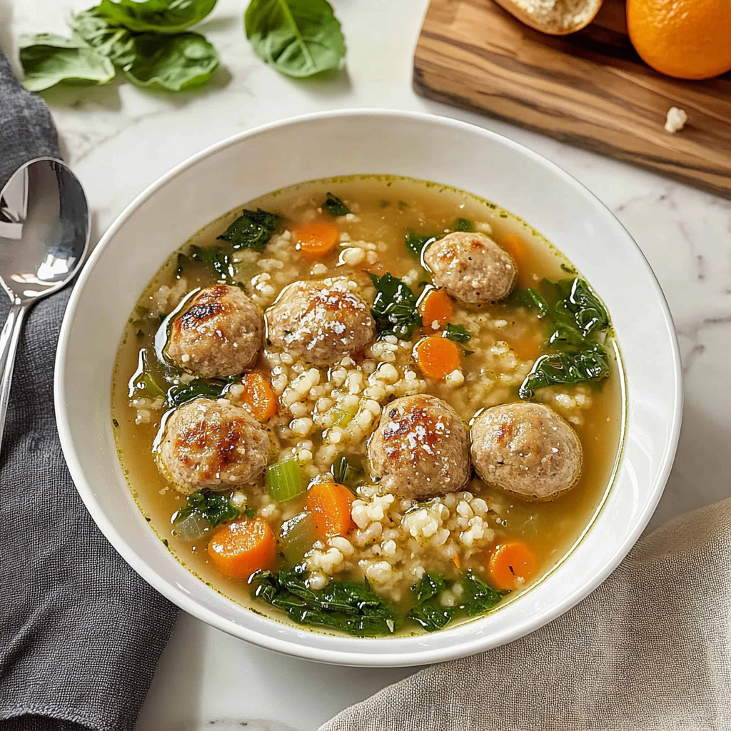 Recipe preparation for Italian Wedding Soup That Will Delight Your Guests