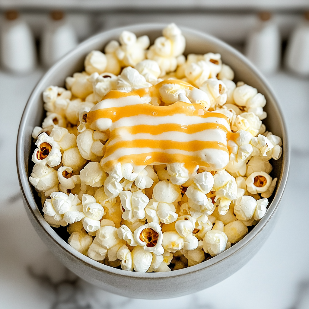 Recipe preparation for Bat Wing Popcorn