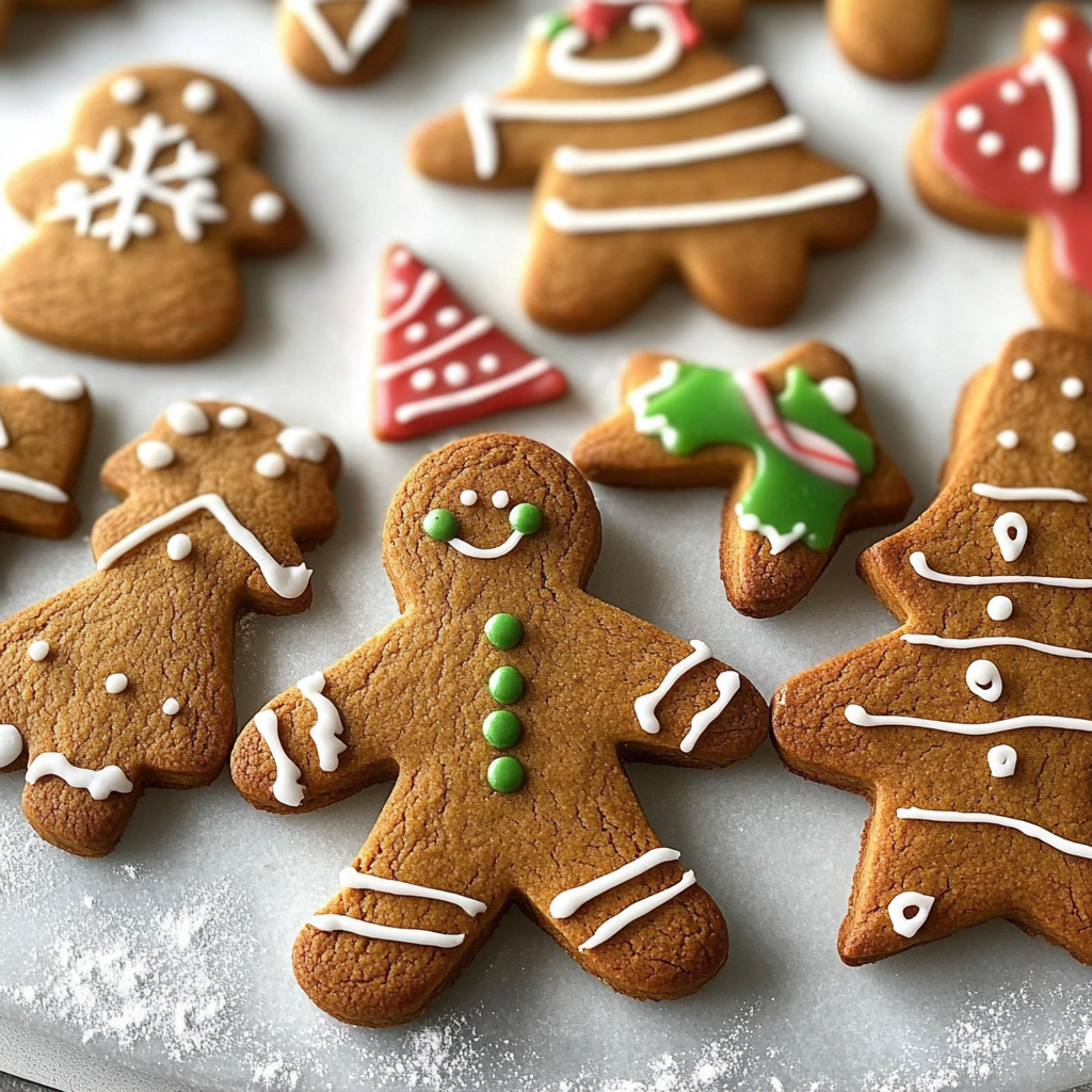 Recipe preparation for Gingerbread Cookies