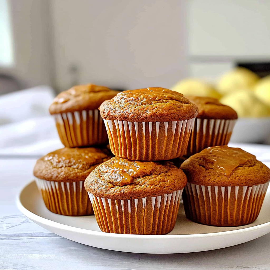 Recipe preparation for Spiced Pumpkin Muffins