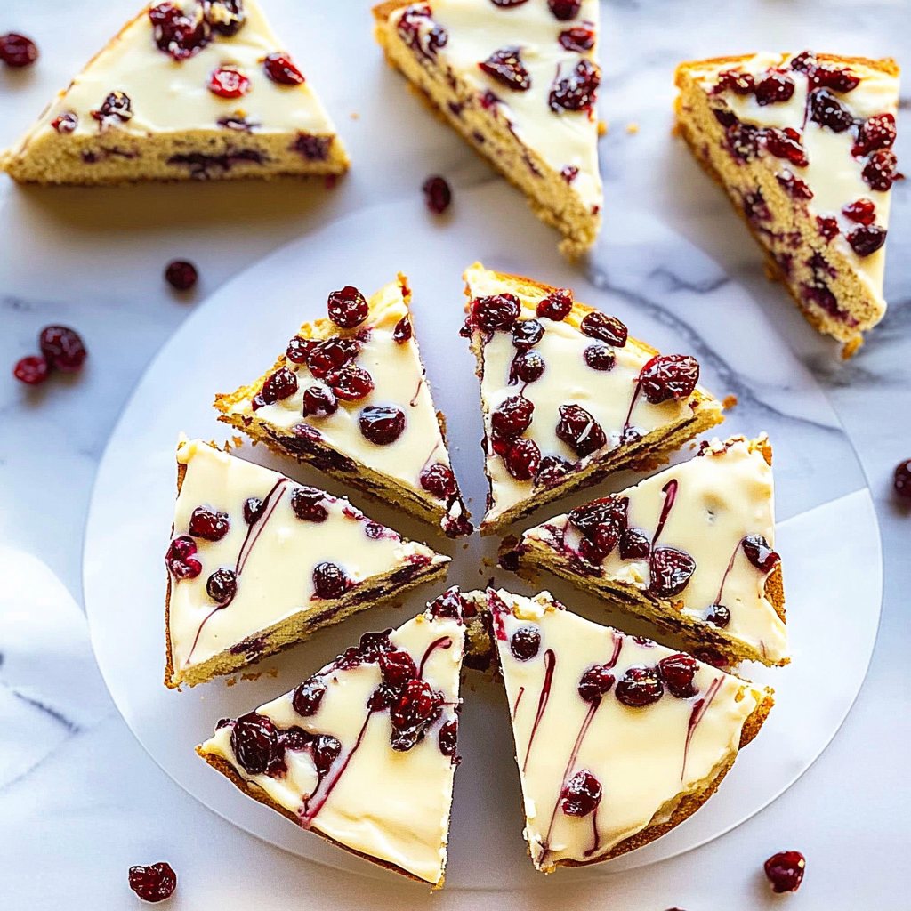 Recipe preparation for Starbucks Copycat Cranberry Bliss Bread