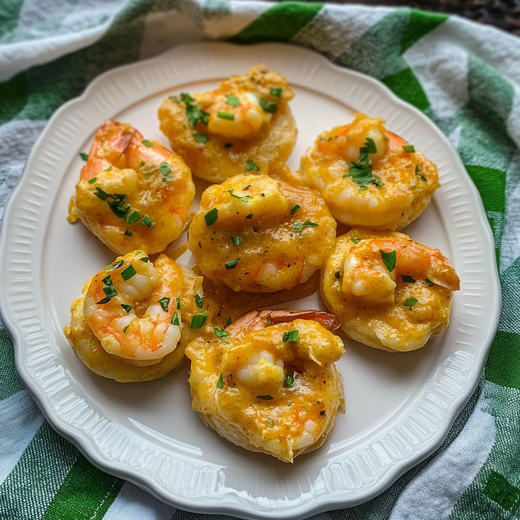 Recipe preparation for Curry Shrimp Appetizer Recipe