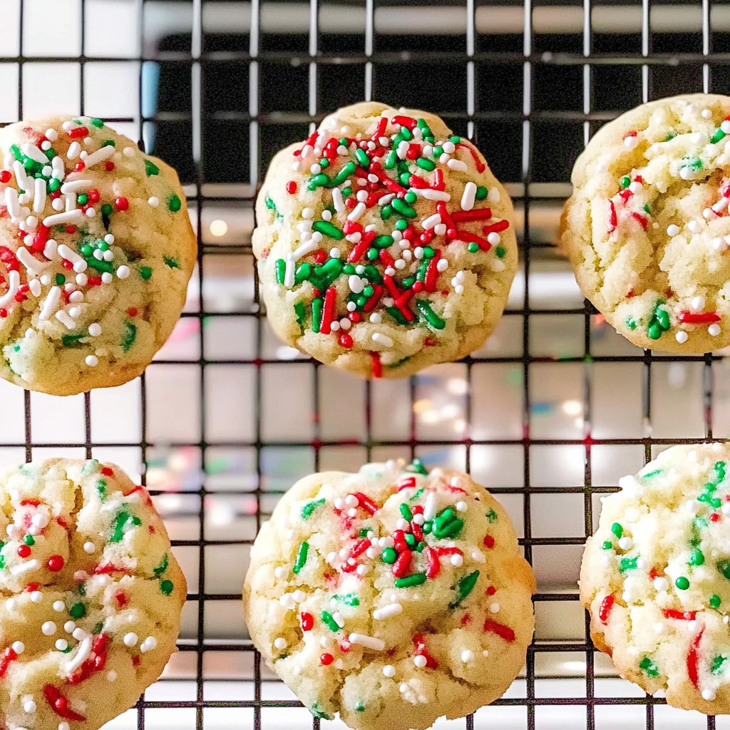 Recipe preparation for Gooey Christmas Butter Cookies